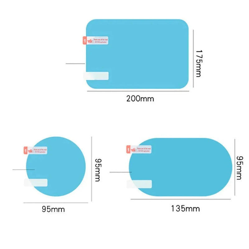 Adesivo Anti Neblina Para Retrovisor